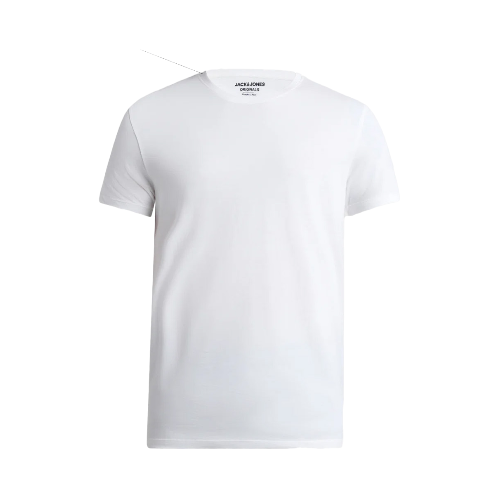 Jack&Jones Joren Round Neck T-shirt-White - Image 23