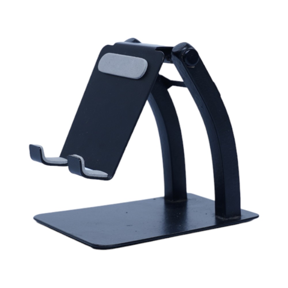 Heavy Duty Mobile Stand With Angle Adjustment- Black