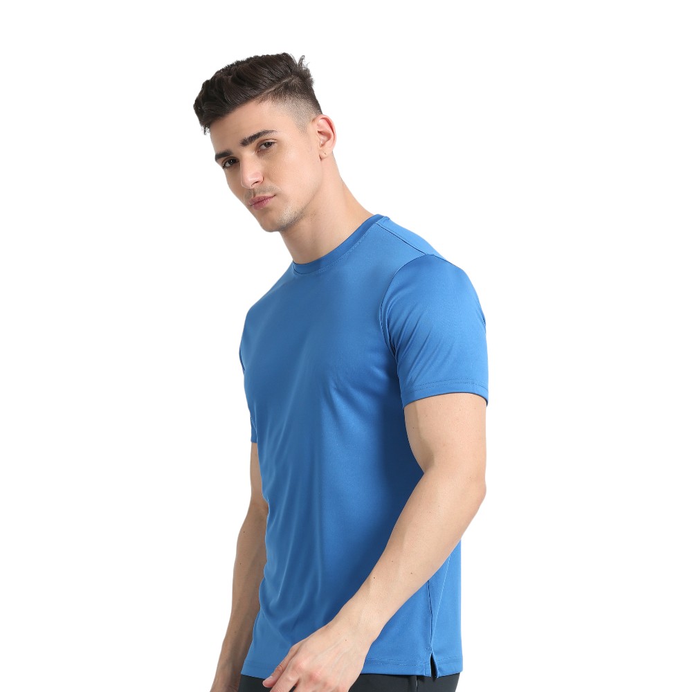 Skechers Polyester Round Neck T-shirt- White - Image 14