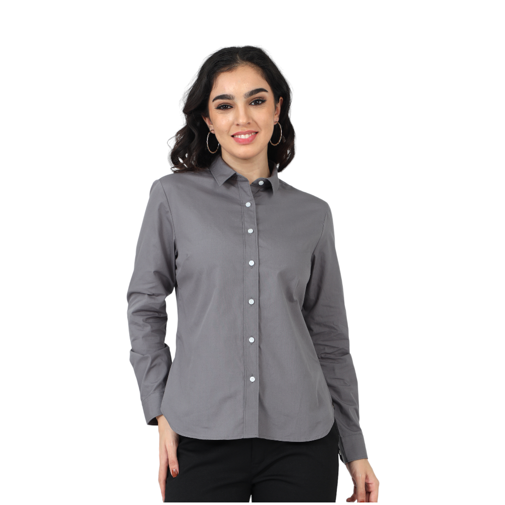 Rare Rabbit Women's Shirt-Grey - Image 9