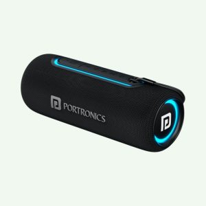 Portronics Resound 2 15W Bluetooth Speaker- Black