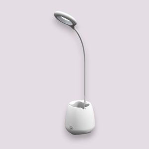 Glo Beats Pro Multi-Function Desk Lamp With Speaker-White