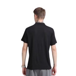 Puma Polo Polyester 170 GSM T-Shirt- Black