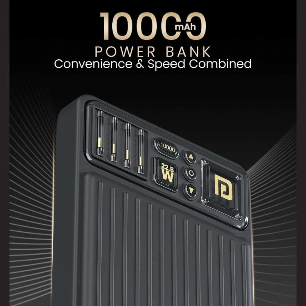 Portronics Luxcell Bind Mini Power Bank 10K - Image 6