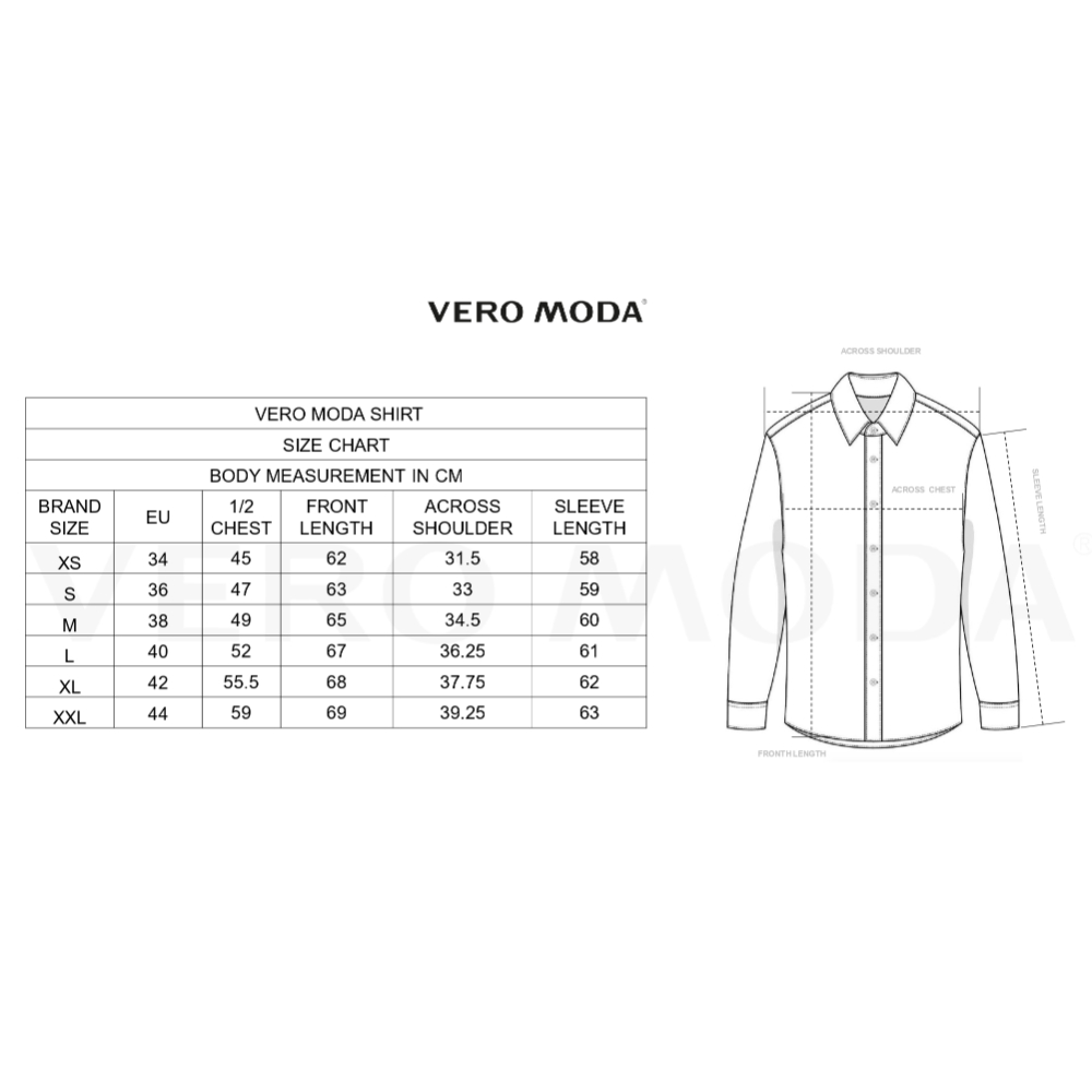 Vero Moda Carline Shirt-White - Image 15