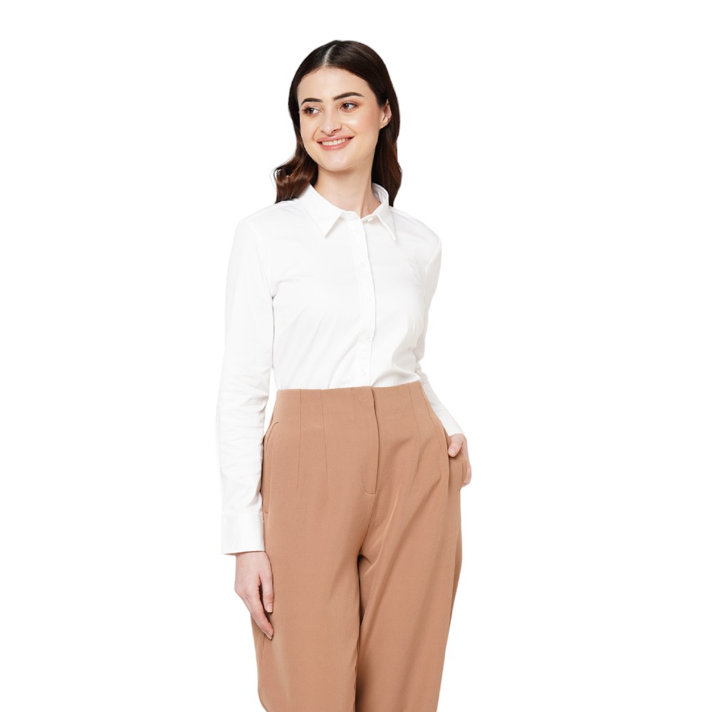 Vero Moda Carline Shirt-White - Image 14