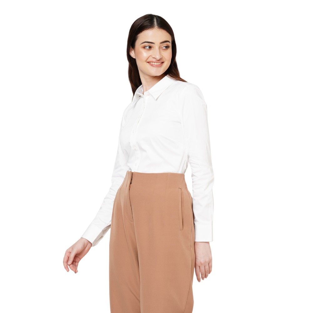 Vero Moda Carline Shirt-White - Image 11