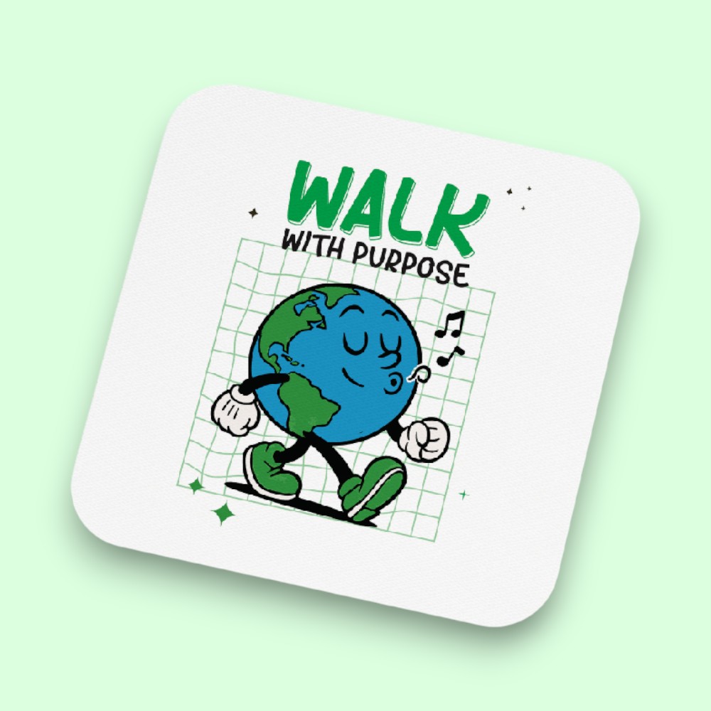 RRR Vibes Coaster with Foam - Square - 9 x 9 cm - Image 13