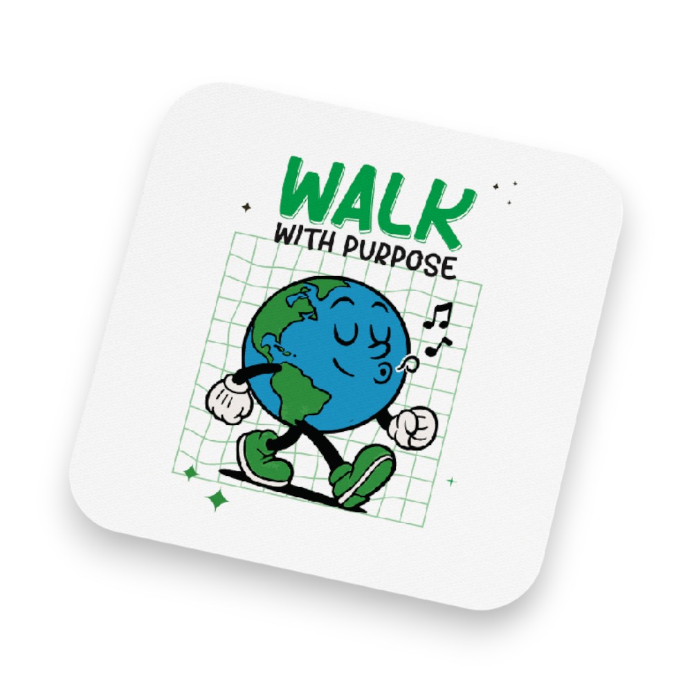 RRR Vibes Coaster with Foam - Square - 9 x 9 cm - Image 14
