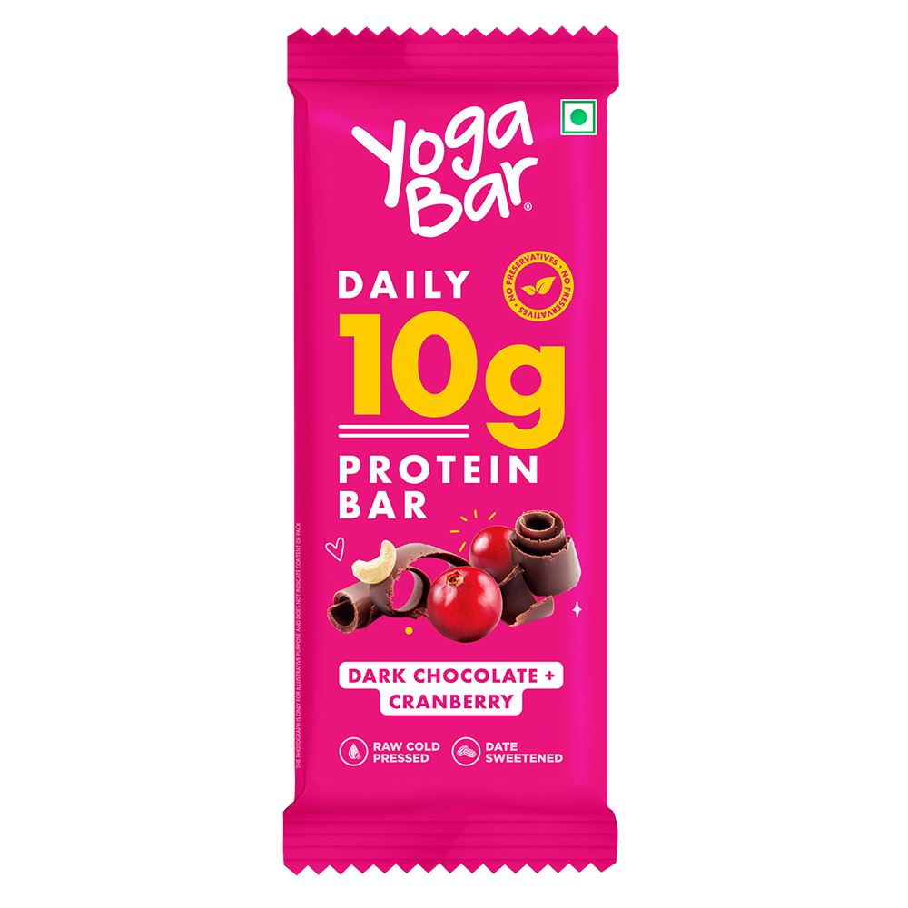 Yoga Bar Protein Mocha Brownie Bar-10g - Image 3
