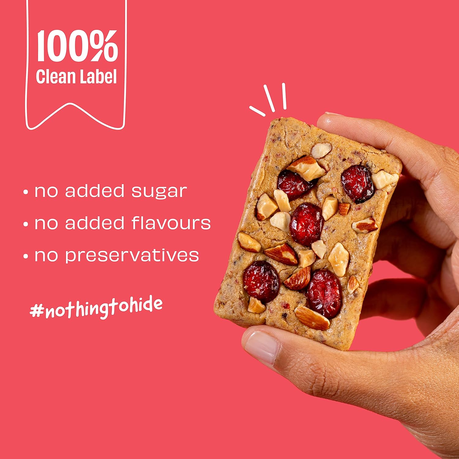 The Whole Truth Cranberry Protein Bar-52g - Image 16