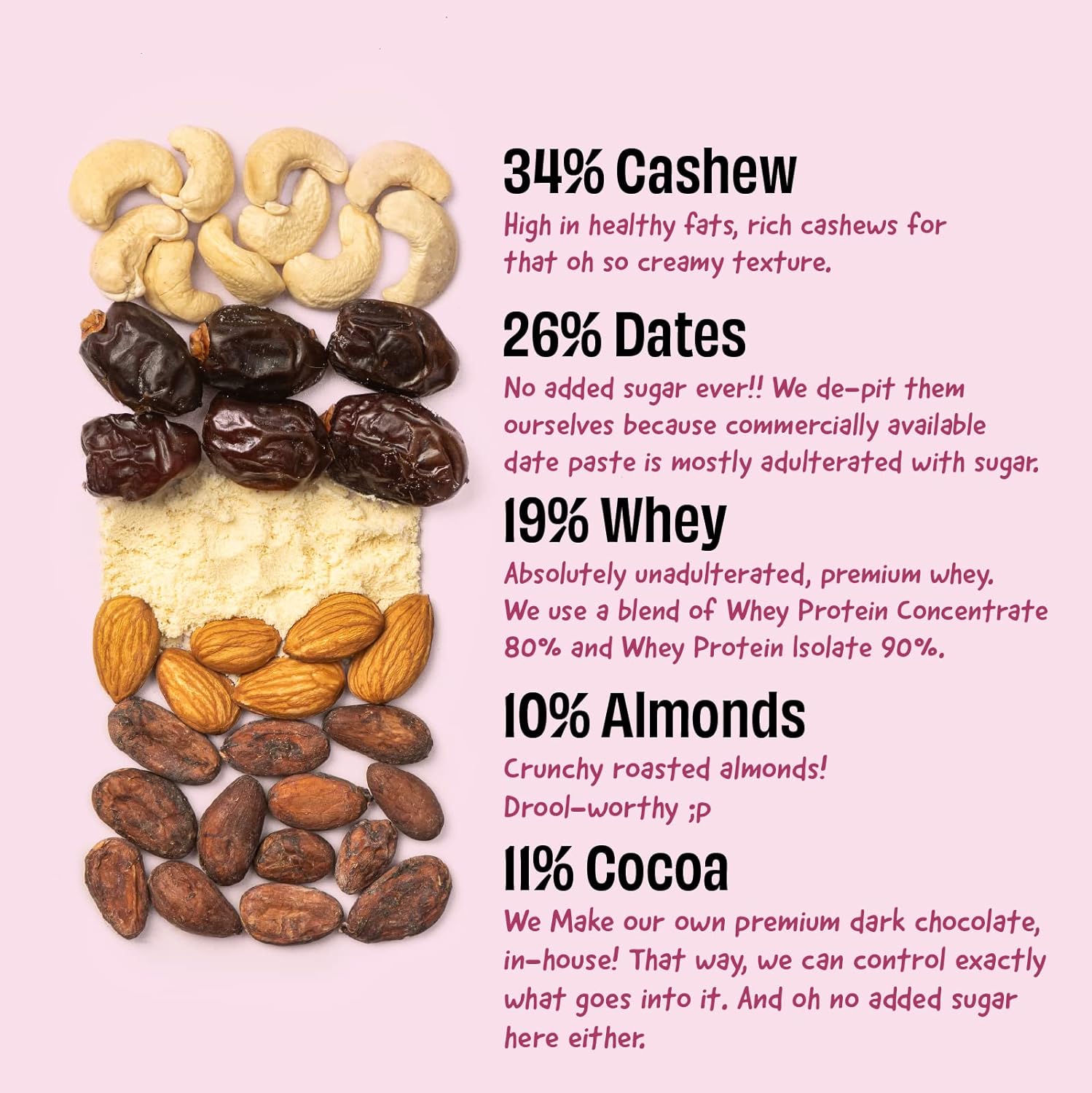 The Whole Truth Double Cocoa Protein Bar-67g - Image 14