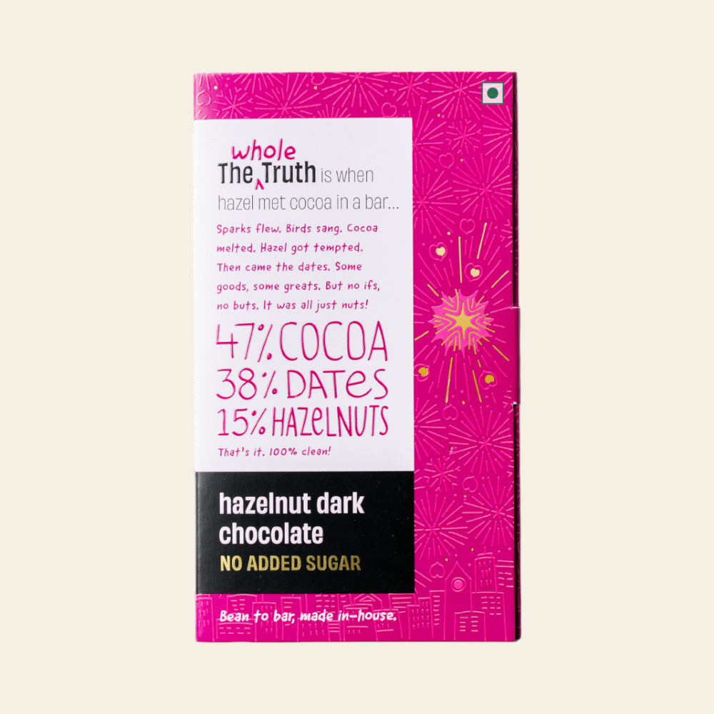 The Whole Truth 55% Dark Chocolate Sweetened with Dates-80g - Image 17