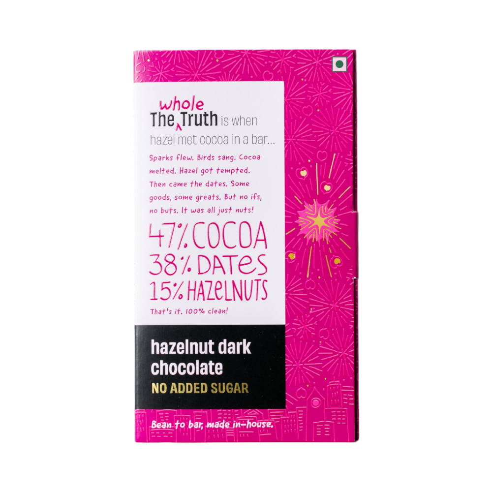 The Whole Truth 55% Dark Chocolate Sweetened with Dates-80g - Image 13