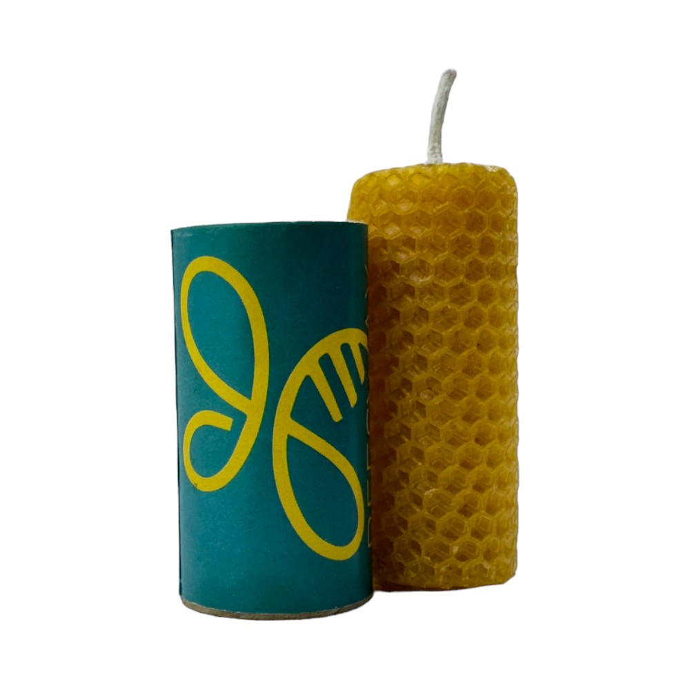 Beeswax Candle- Yellow - Image 4