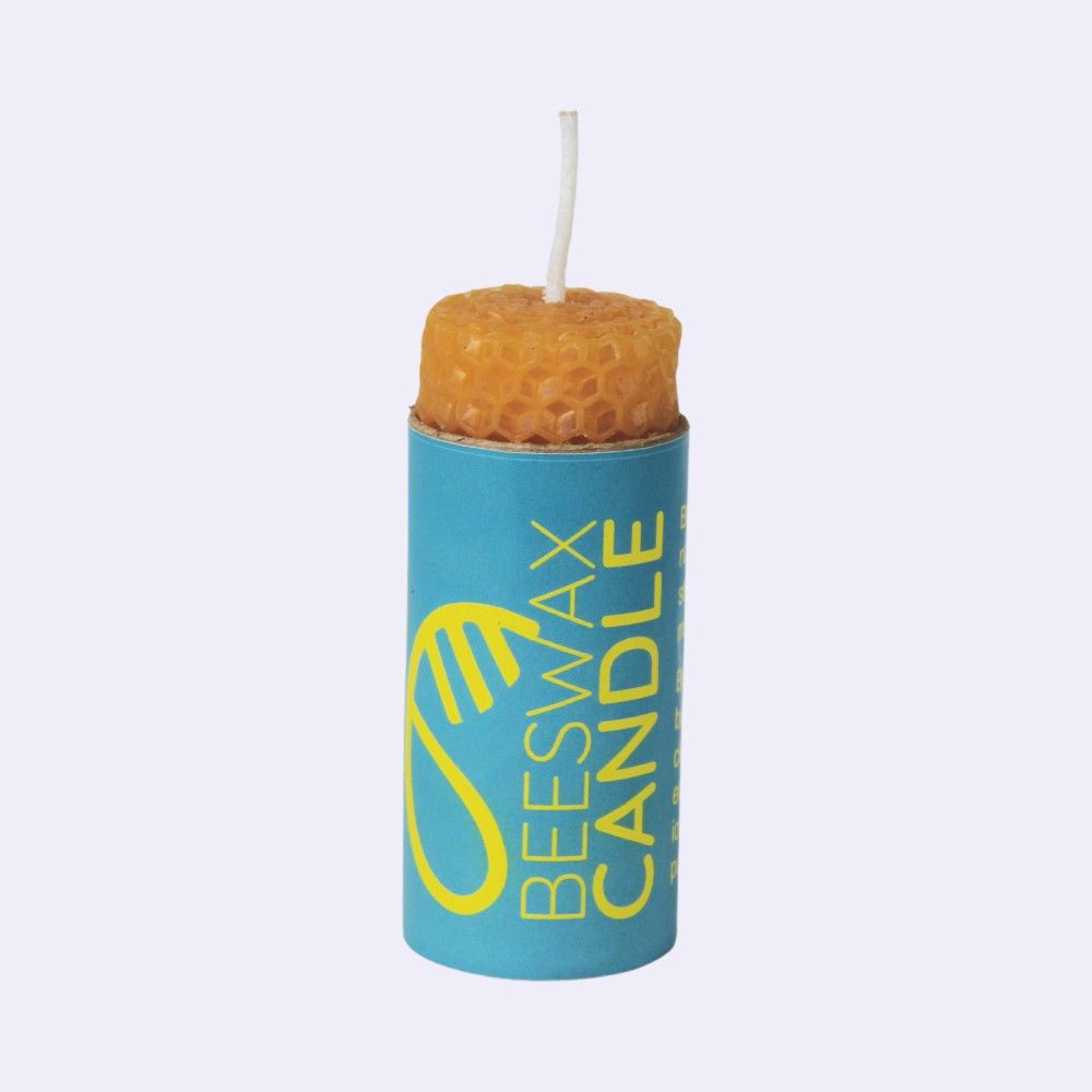 Beeswax Candle- Yellow - Image 3