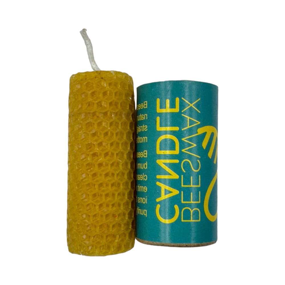 Beeswax Candle- Yellow