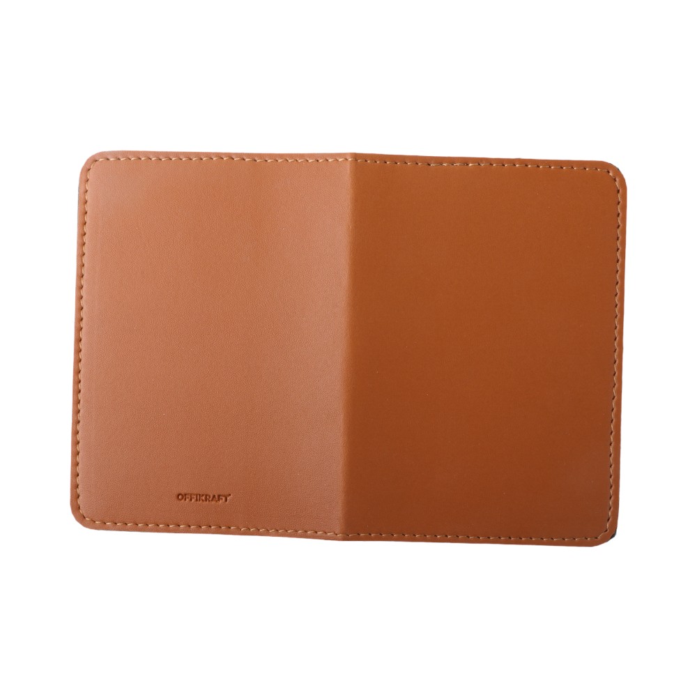 Voyage Passport Holder- Brown