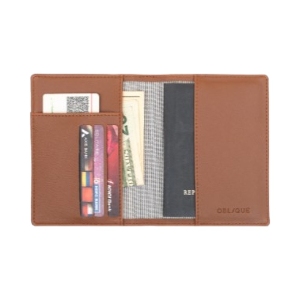 Tripp Passport Holder- Tan - Image 5