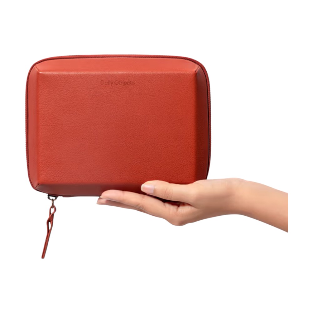 Daily Object Marshal Tech Kit Organiser-Leatherite-Red - Image 32