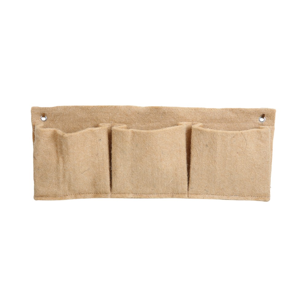 The Triple Pocket Horizontal Package- Natural Brown - Image 5