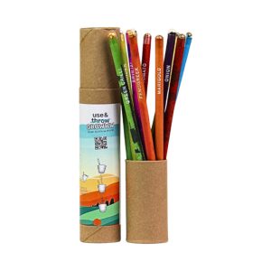 Garden Seed Pencil Set : 12pc