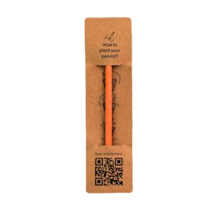 1 Seed Pencil with a cardholder Plantable Eco Scripter