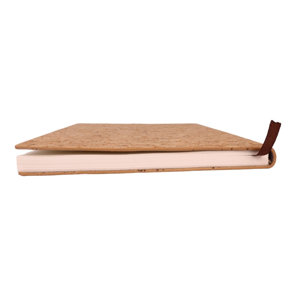 Cork Eco Friendly A5 Notebook- Natural Brown - Image 4