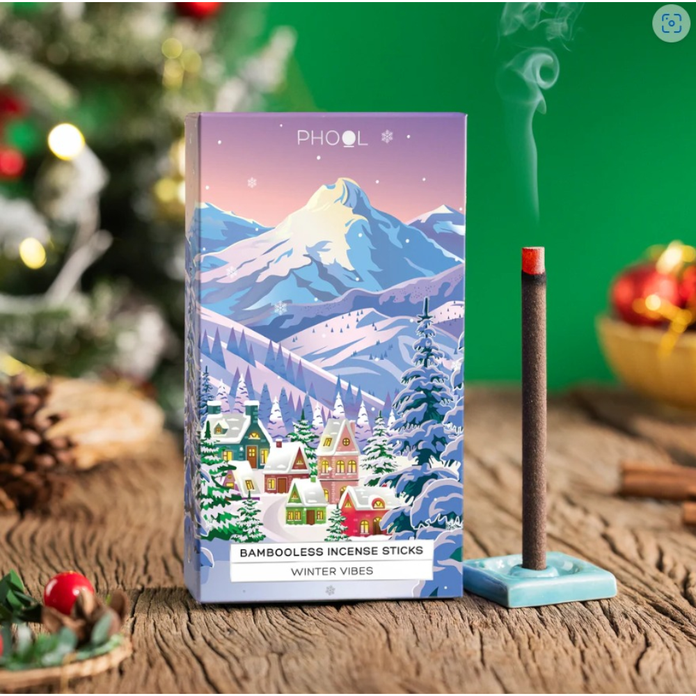 Winter Vibes Bambooless Incense Sticks