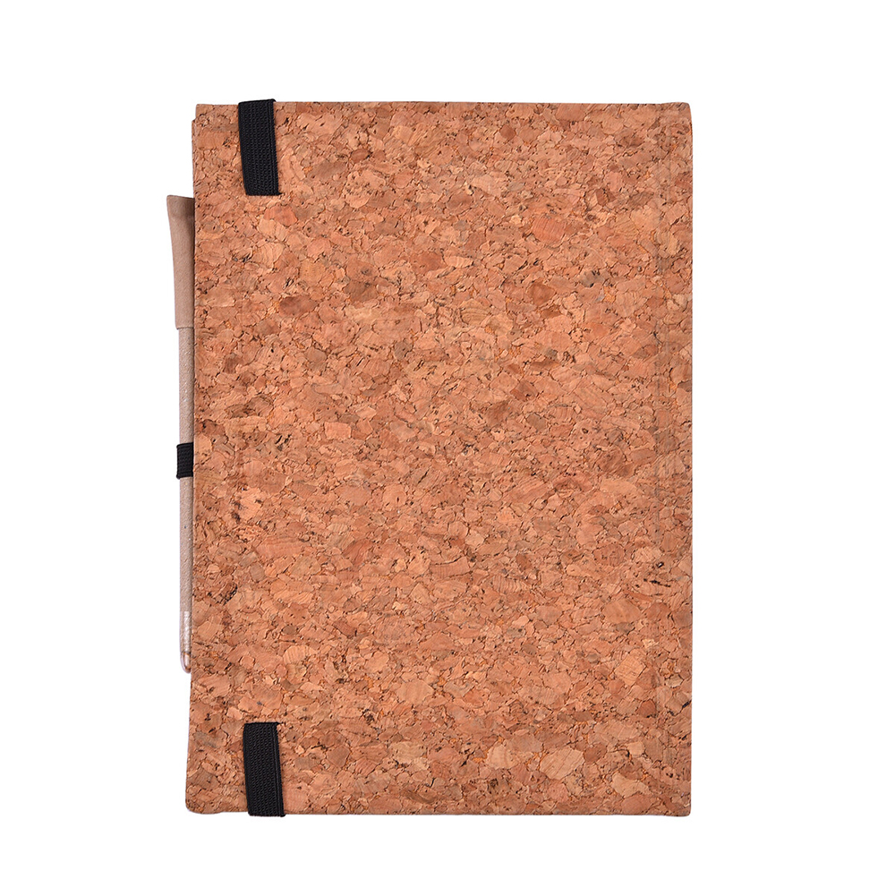 EcoKraft Eco Friendly Notebook- Natural Cork- A5- 210 Pages