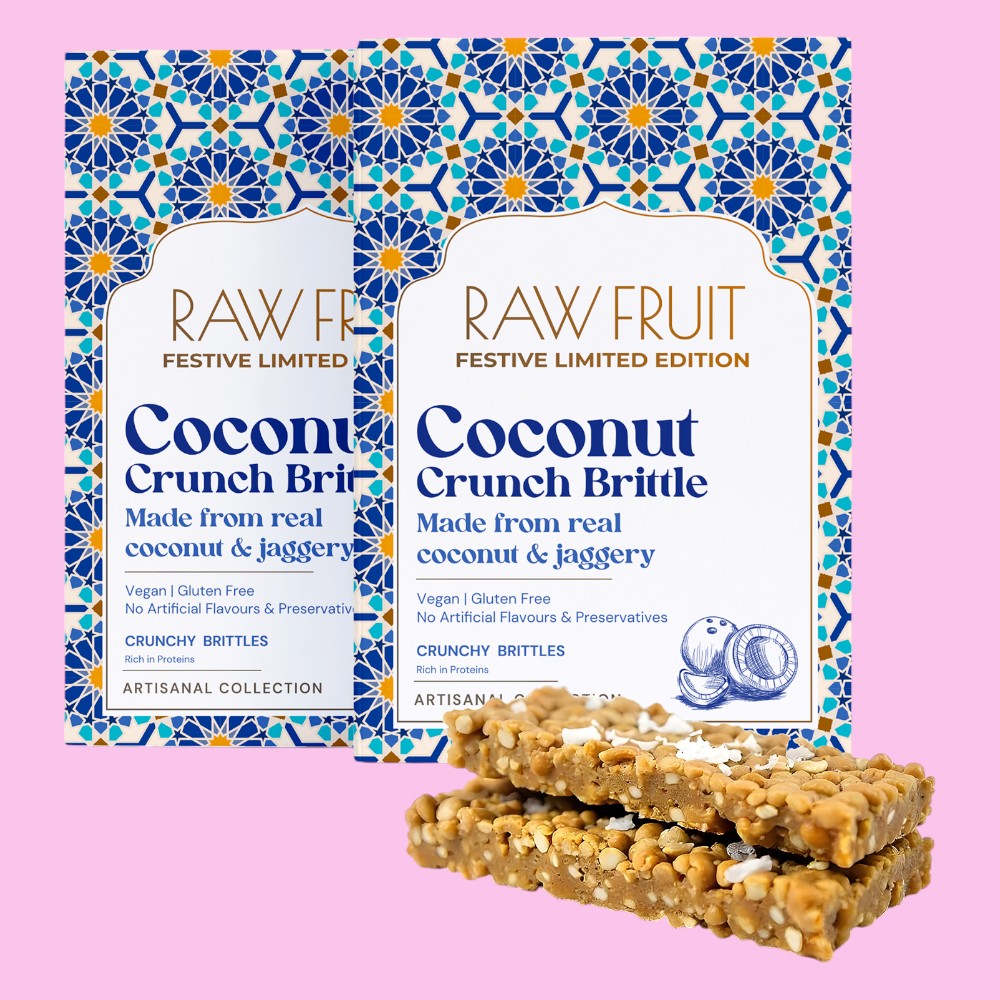 Raw Fruit Coconut Crunch Brittle