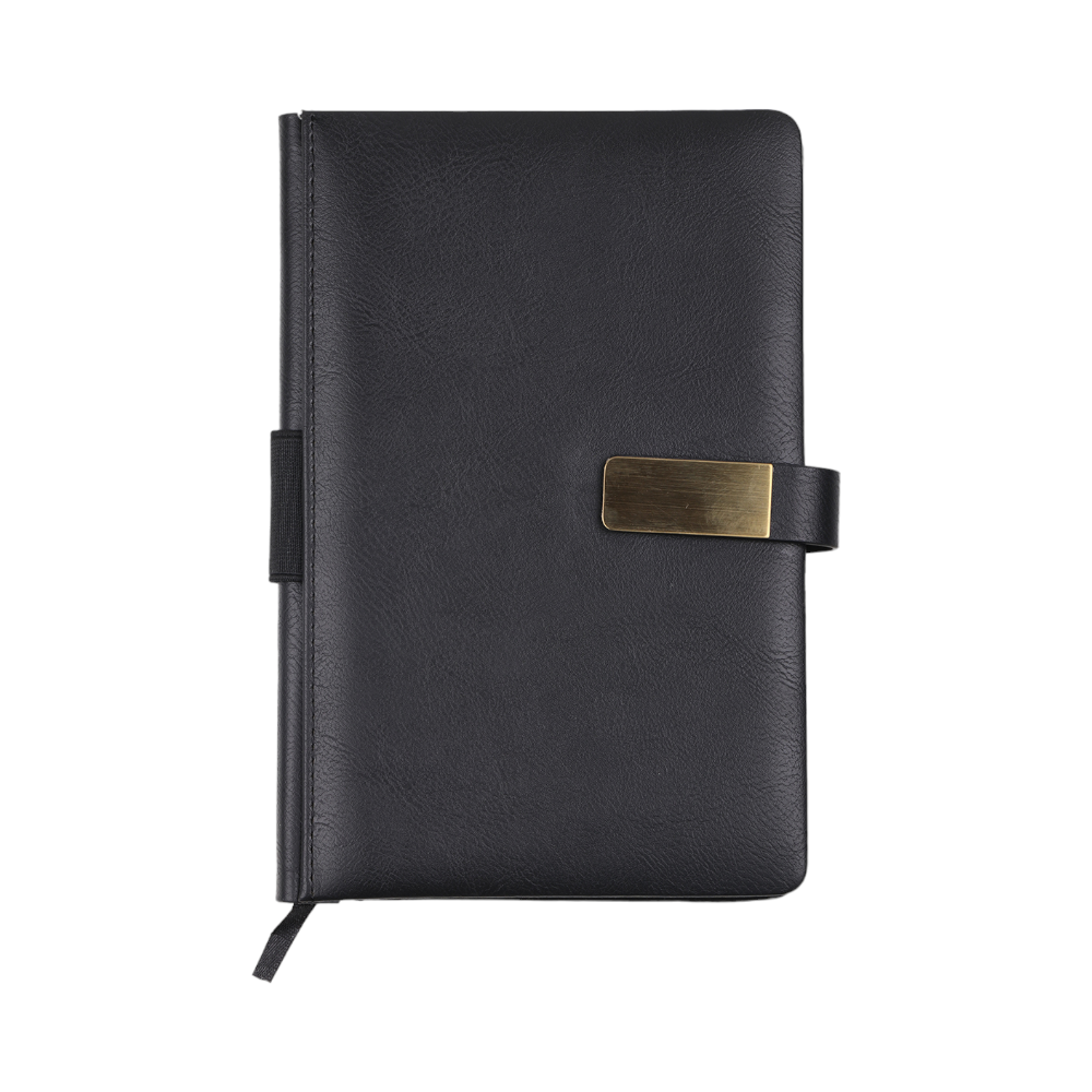 Voila Notebook- Black- A5- 104 Sheets - Image 4