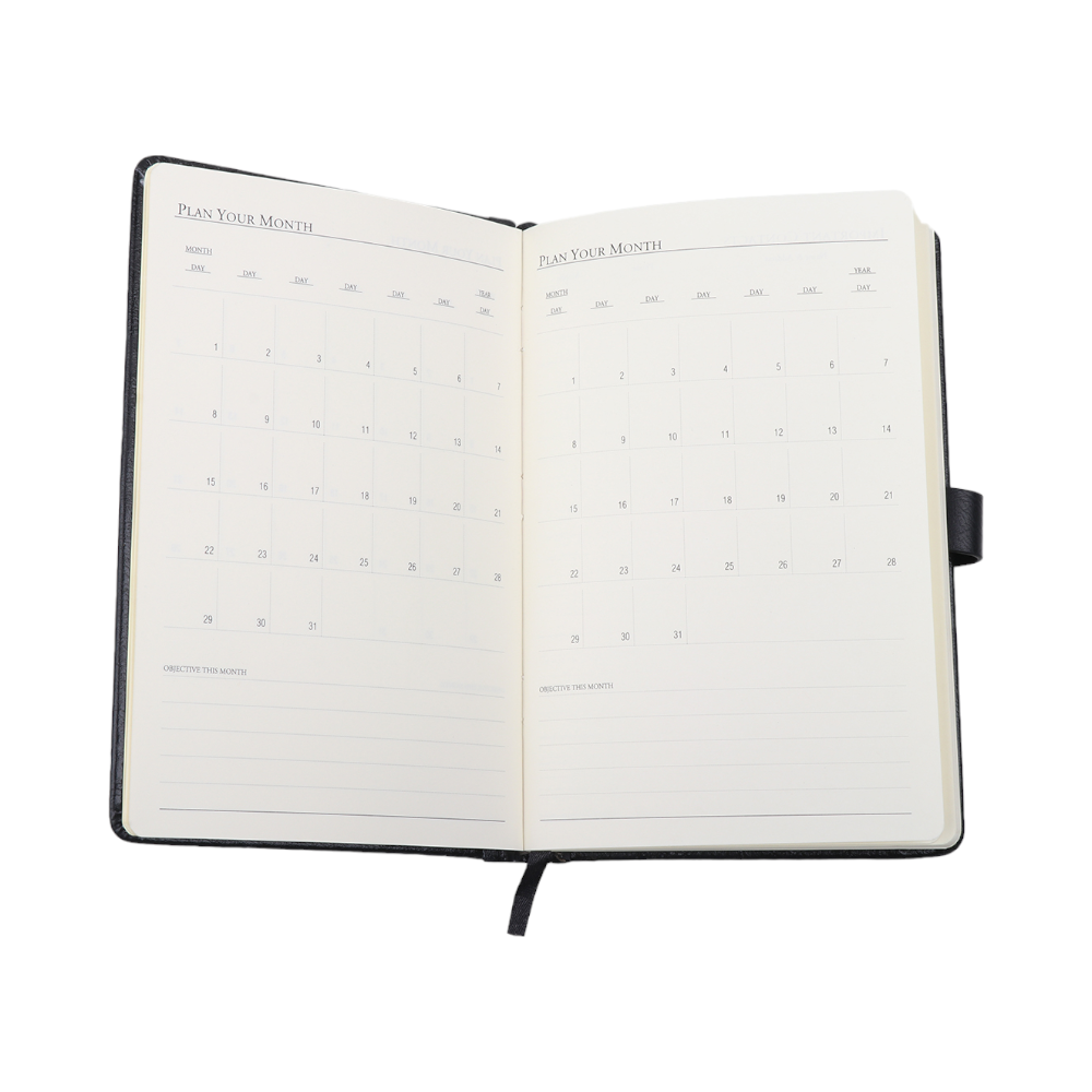 Voila Notebook- Black- A5- 104 Sheets - Image 6