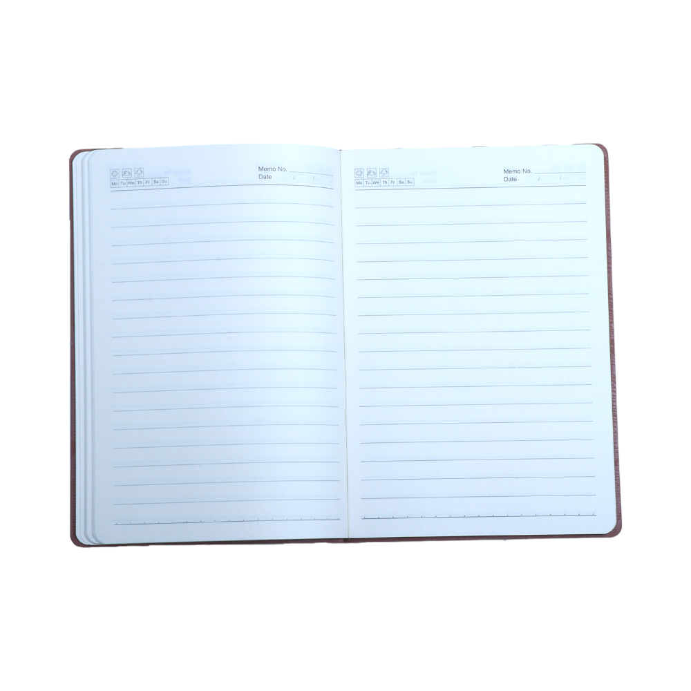 Softy Notebook- Brown- A5- 170 Pages - Image 14