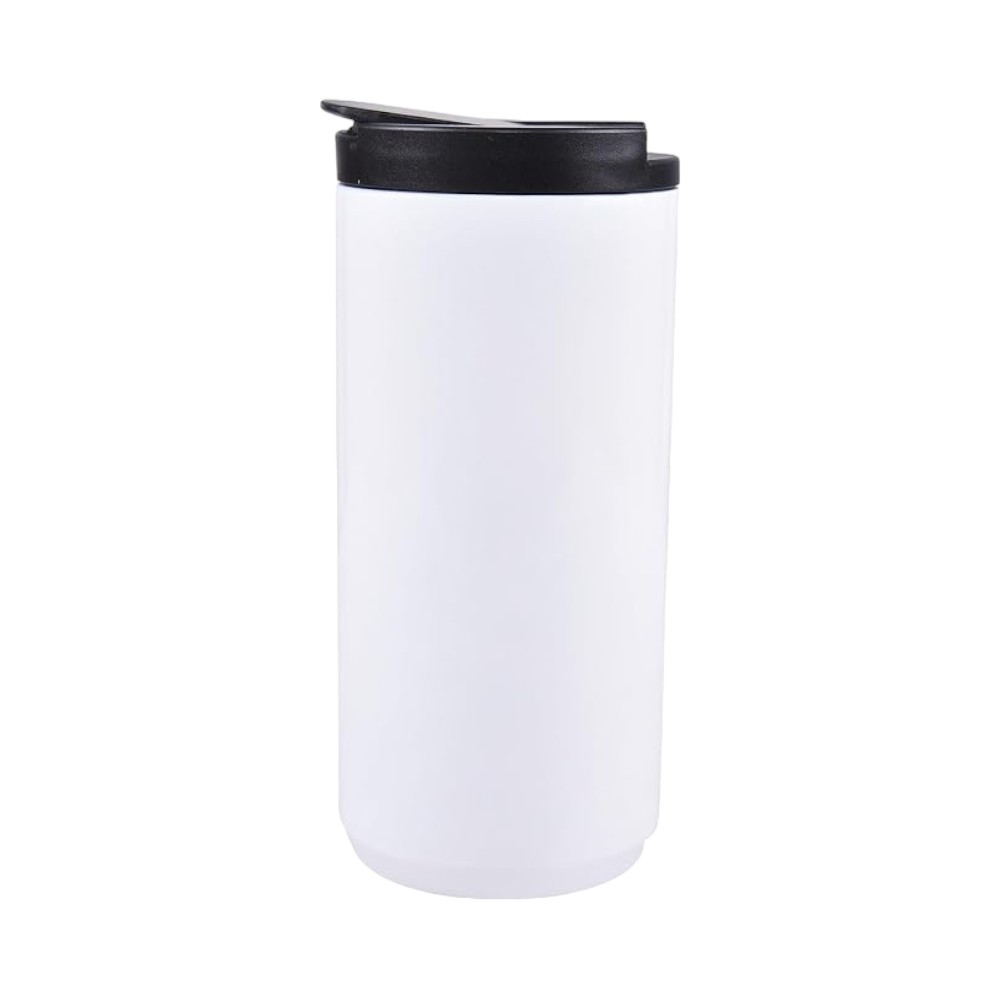 Kofy Stainless Steel Travel Mug- Black- 350ml - Image 2